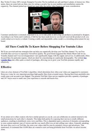Buzzwords, De-buzzed: 10 Other Ways to Say buy youtube likes