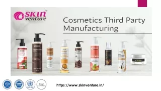 Cosmetics Third Party Manufacturing