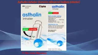 Asthalin Inhaler (Generic Albuterol Sulfate Inhaler)