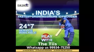 Online Id Cricket | 99934-75250 | THETIIS