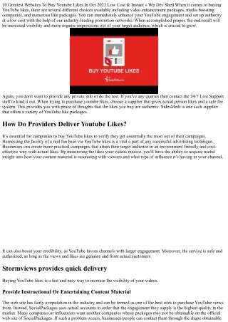 17 Reasons Why You Should Ignore buy youtube likes and views