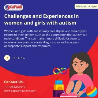 Challenges and Experiences in women and girls with autism | CAPAAR