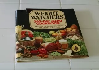 get✔️ [PDF] Download⚡️ Weight Watchers 365-Day Menu Cookbook (Based On The Weight Wa