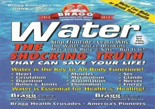 [Read❤️ Download⚡️] Water: The Shocking Truth That can Save Your Life