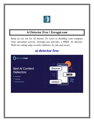 Ai Detector Free  Zerogpt.com