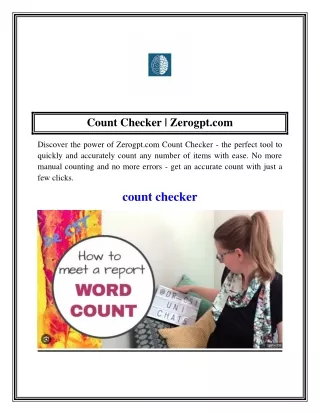 Count Checker  Zerogpt.com