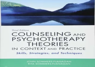 ❤READ ⚡PDF Counseling and Psychotherapy Theories in Context and Practice: Skills