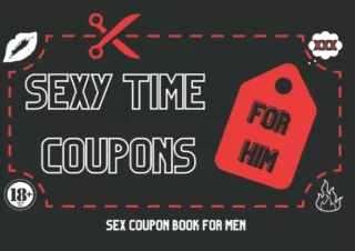 ❤READ ⚡PDF SEXY TIME COUPONS FOR HIM: Sex Coupon Book For Men