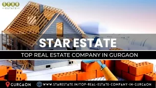 Top Real Estate Company In Gurgaon