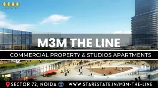 M3M The Line Sector 72 Noida - Commercial & Studios Apartments