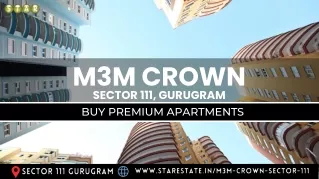 M3M Crown Sector 111 Gurugram - 3/4 BHK Apartments Price & Update