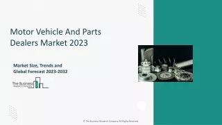 Motor Vehicle And Parts Dealers