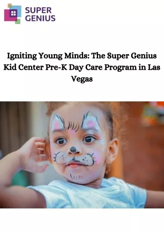 Little Learners' Haven: Pre-K Day Care Program in Las Vegas