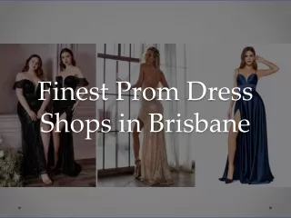 Finest Prom Dress Shops in Brisbane - www.foreverbridal.com.au
