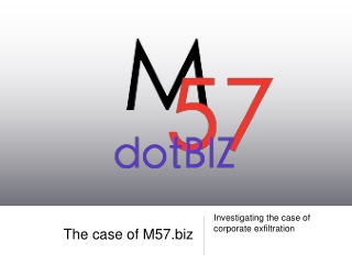 The case of M57