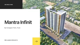 Mantra Infinity Koregaon Park Pune