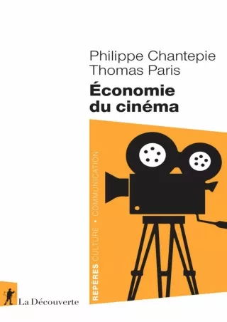 ⚡PDF/√READ❤ Economie du cinéma