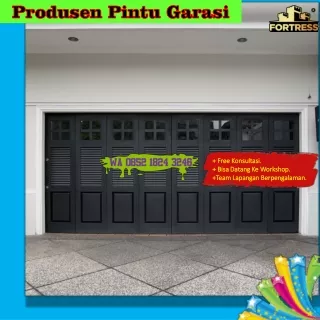 CUSTOM SIZE..!! Wa 0852 1824 3246 Pabrik Pintu Garasi Mobil Besi Fortress Untuk Sekolahan Di Madiun