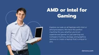 AMD or Intel Gaming - Choose the Best Processor for Your Gaming PC | Lenovo US