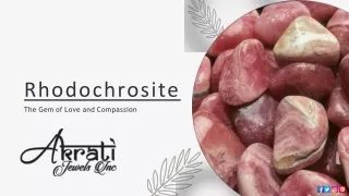 Rhodochrosite PDF