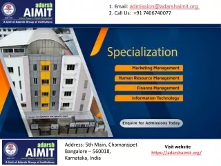 Management Colleges in Bangalore