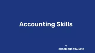 Introduction to Accounting