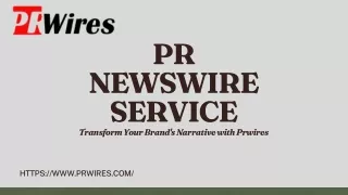 Maximizing Your Online Presence The Power of PRWires