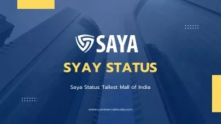 Saya Status Mall Sector 129 Noida