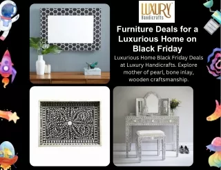 Furniture Deals for a Luxurious Home on Black Friday