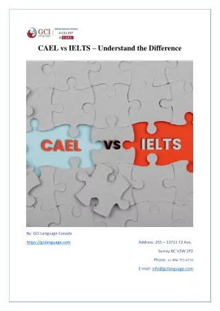 CAEL vs IELTS – Understand the Difference