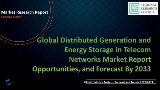 Distributed Generation and Energy Storage in Telecom Networks Market