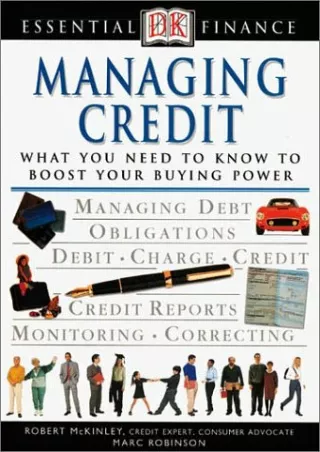 [PDF ✔READ❤ ONLINE]  Essential Finance Series: Managing Credit