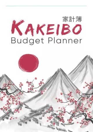 ✔Download⭐ Book [PDF]  Kakeibo Budget Planner: Kakeibo Weekly and Monthly Budget