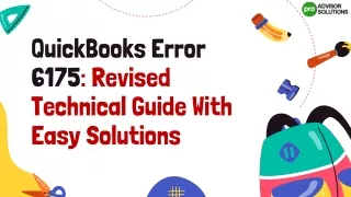 How To Tackle QuickBooks Error 6175