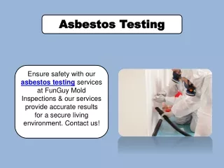 Asbestos Testing