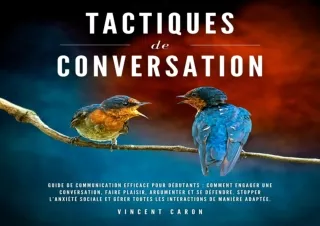 [PDF Read❤️ ONLINE] Tactiques De Conversation [Conversation Tactics]: Guide de com