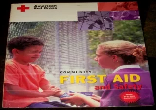 [PDF Read❤️ ONLINE] American Red Cross Community First Aid and Safety