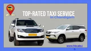 Ride in Style HBCabs - Chandigarh's Pinnacle of Taxi Luxury