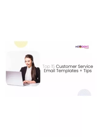 Top 15 Customer Service Email Templates   Tips