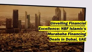 Murabaha Financing