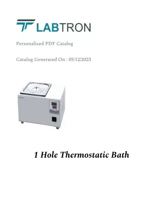 1 Hole Thermostatic Bath