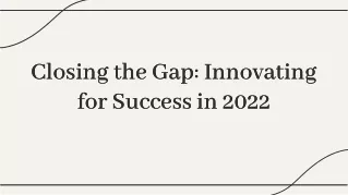 Bridging Futures: The Gap Accelerator Program