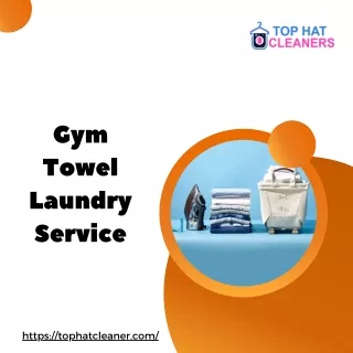 Gym Towel Laundry Service
