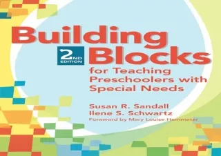 Download⚡️ Book [PDF] Building Blocks for Teaching Preschoolers with Special Needs