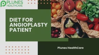 Diet for Angioplasty Patient