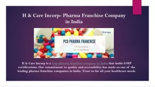 Best PCD Pharma Company in Chandigarh