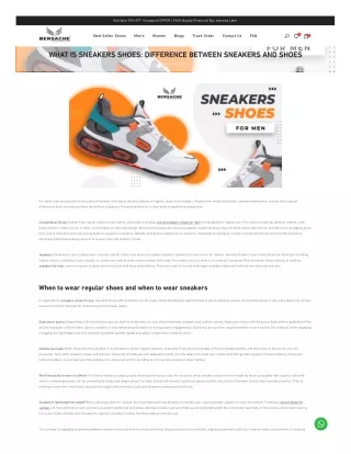 What Are Sneakers Shoes and Casual Shoes?