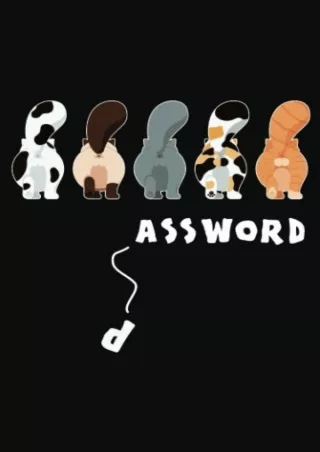 ✔Download⭐/⚡PDF Quaderno Delle Password Alfabetizzato con Gatti: Rubrica divertente per uomo e