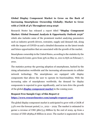 Display Component Market