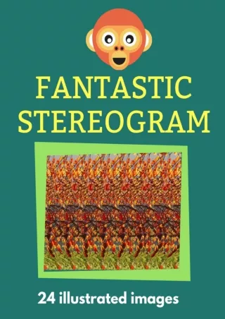 [√READ❤ ✔Download⭐] FANTASTIC STEREOGRAM: 24 illustrated images